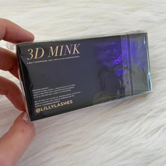 Lilly Lashes Paris 3D REAL Mink Original Lashes, New in Box, Lily Lashes - Picture 3 of 5